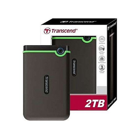 Picture of TRANSCEND ANTISHOCK EXTERNAL HDD 2TB