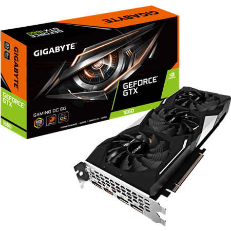 Picture of GIGABYTE GeForce GTX 1660 GAMING OC 6GB