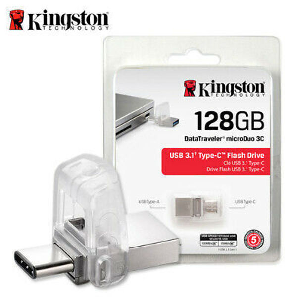 Picture of OTG USB / MICRO USB FLASH MEMORY KINGSTON 128GB