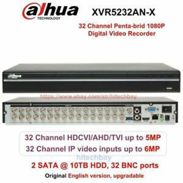 Picture of DAHUA 32 CHANNELS XVR 5MP DVR/NVR
