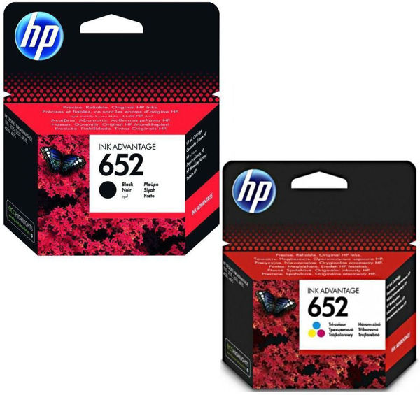 Picture of INK HP 652  BLACK AND COLOR