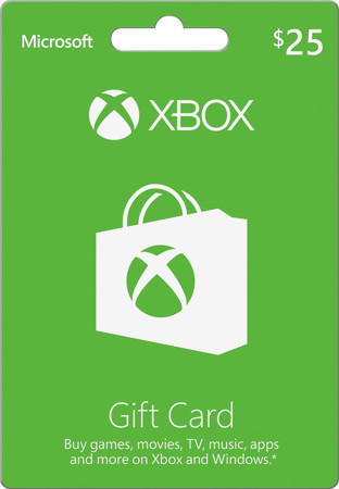 Picture of XBOBX 25$ GIFT CARD