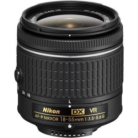 Picture of Nikon AF-P DX NIKKOR 18-55mm f/3.5-5.6G VR Lens