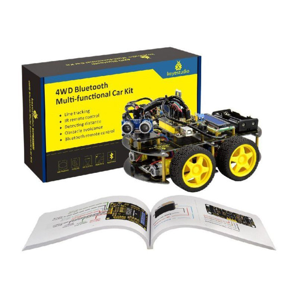 Picture of Multi-Functional Arduino Advanced   Car Kit