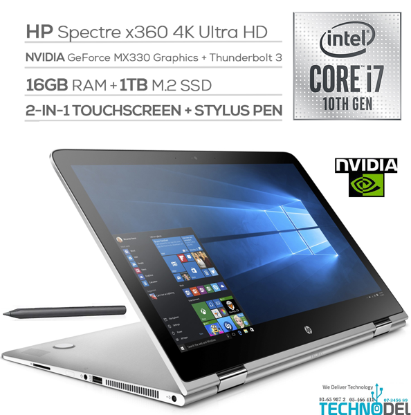 Picture of HP Spectre x360-15.6" 4K Touch Nvidia MX with pen
