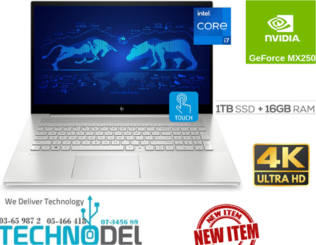Picture of 4K HP ENVY 17 TOUCH 10TH GEN I7 NVIDIA 4GB