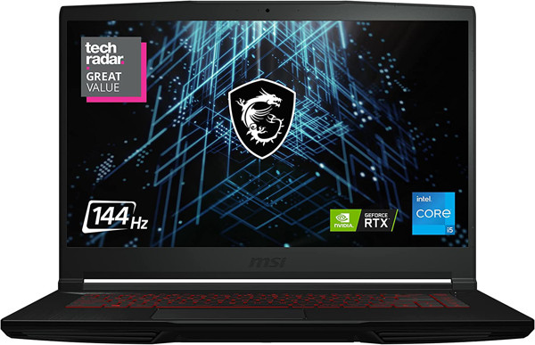 Picture of MSI GF63 15.6" 144 Hz Gaming Laptop RTX 3050  8GB 512GB NVMe